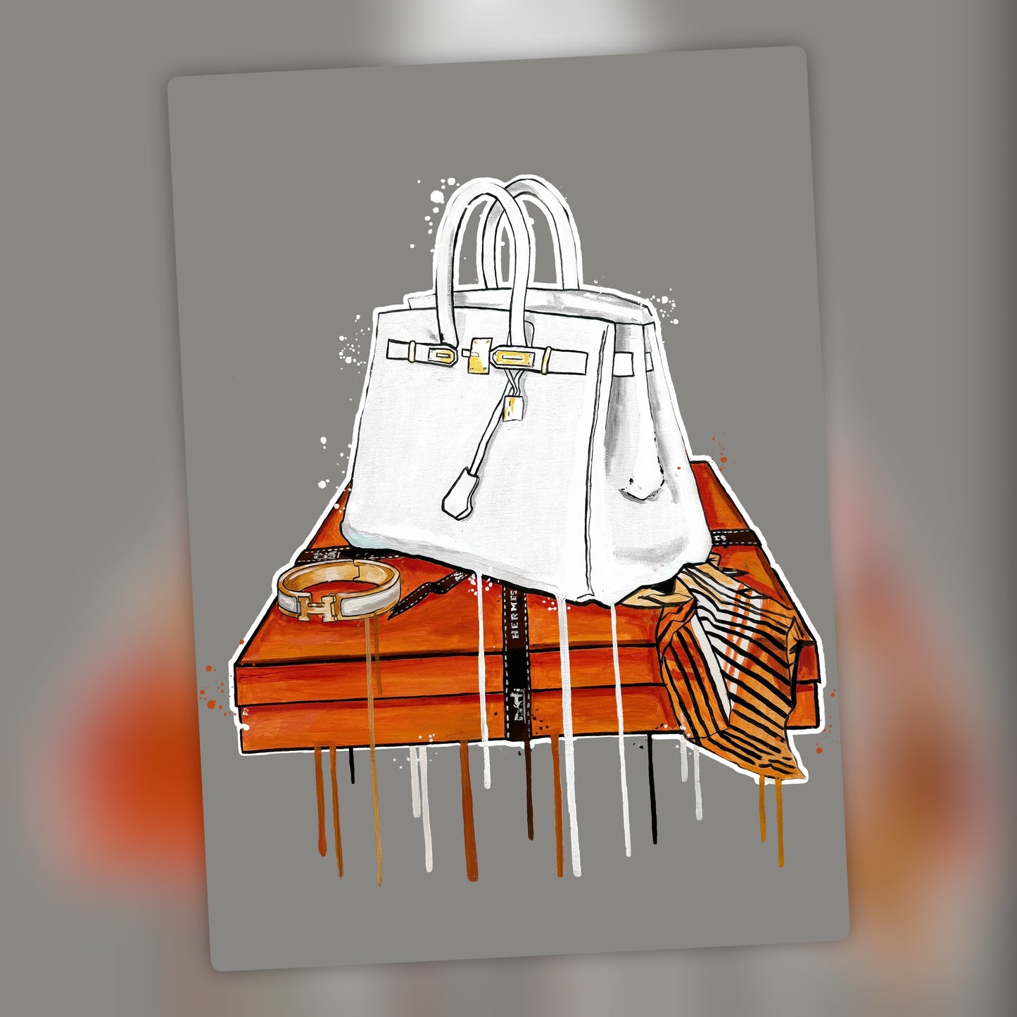 Birkin 25 White