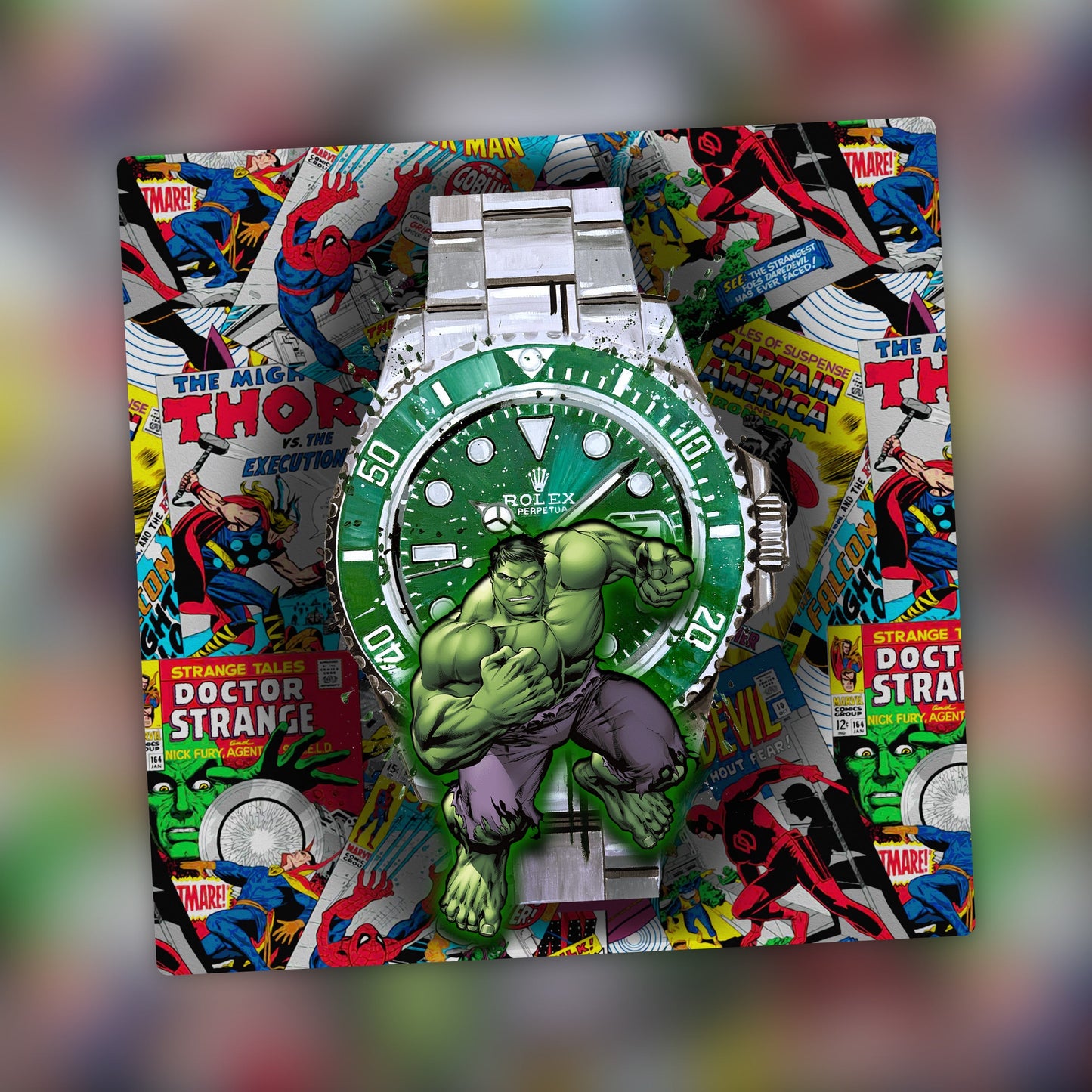 Comic Hulk