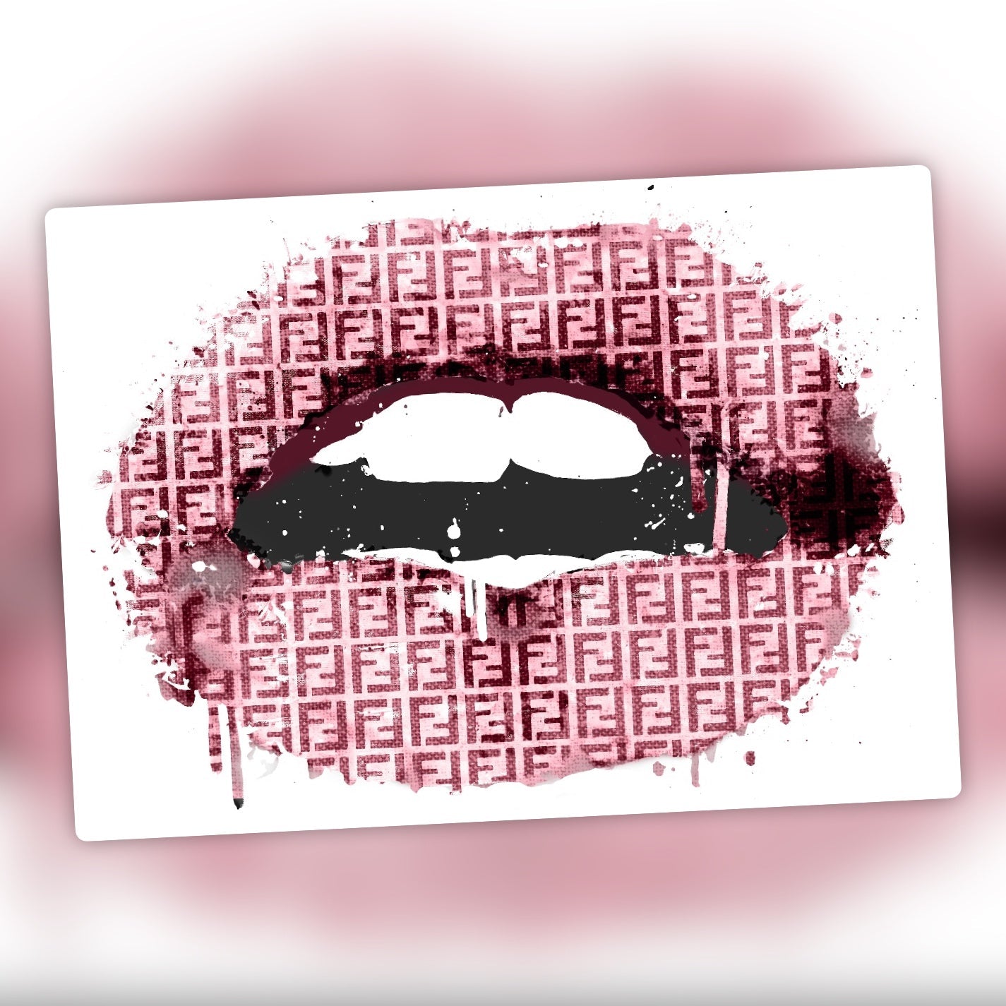Fendi Pink Lips