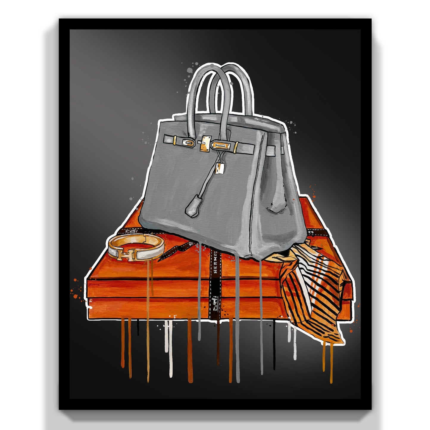 Birkin 25 Grey