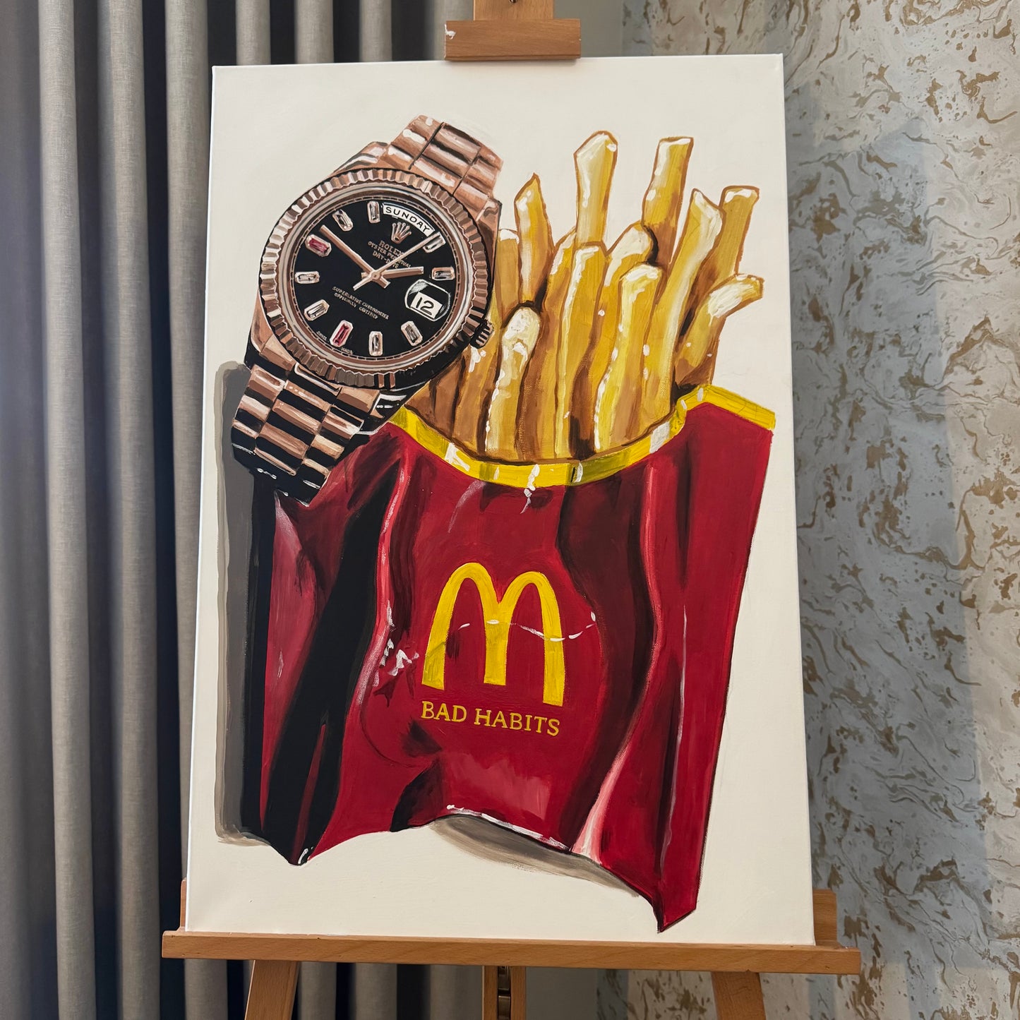 Bad Habits 2 Original Painting