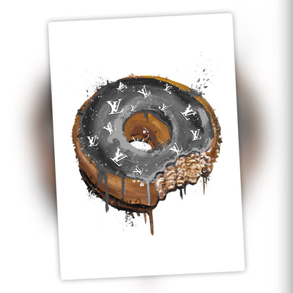 LV Donut Dark Grey