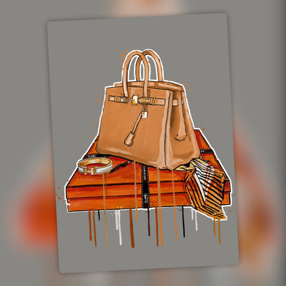Birkin 25 Brown