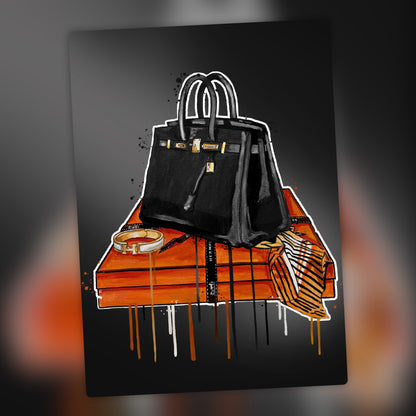 Birkin 25 Noir