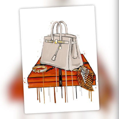 Birkin 25 Light Grey
