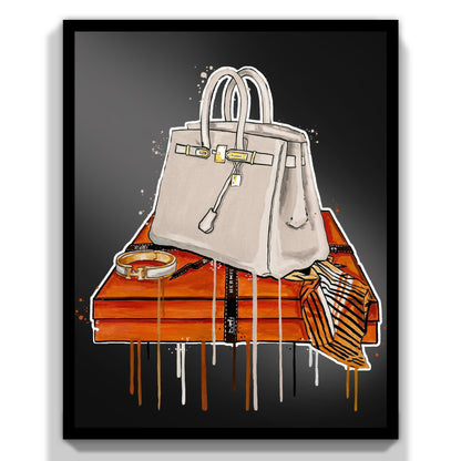 Birkin 25 Light Grey