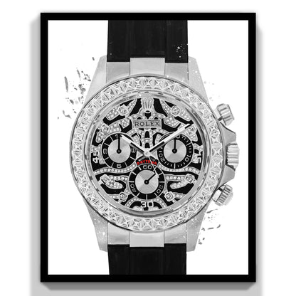 Eye of the Tiger White Gold