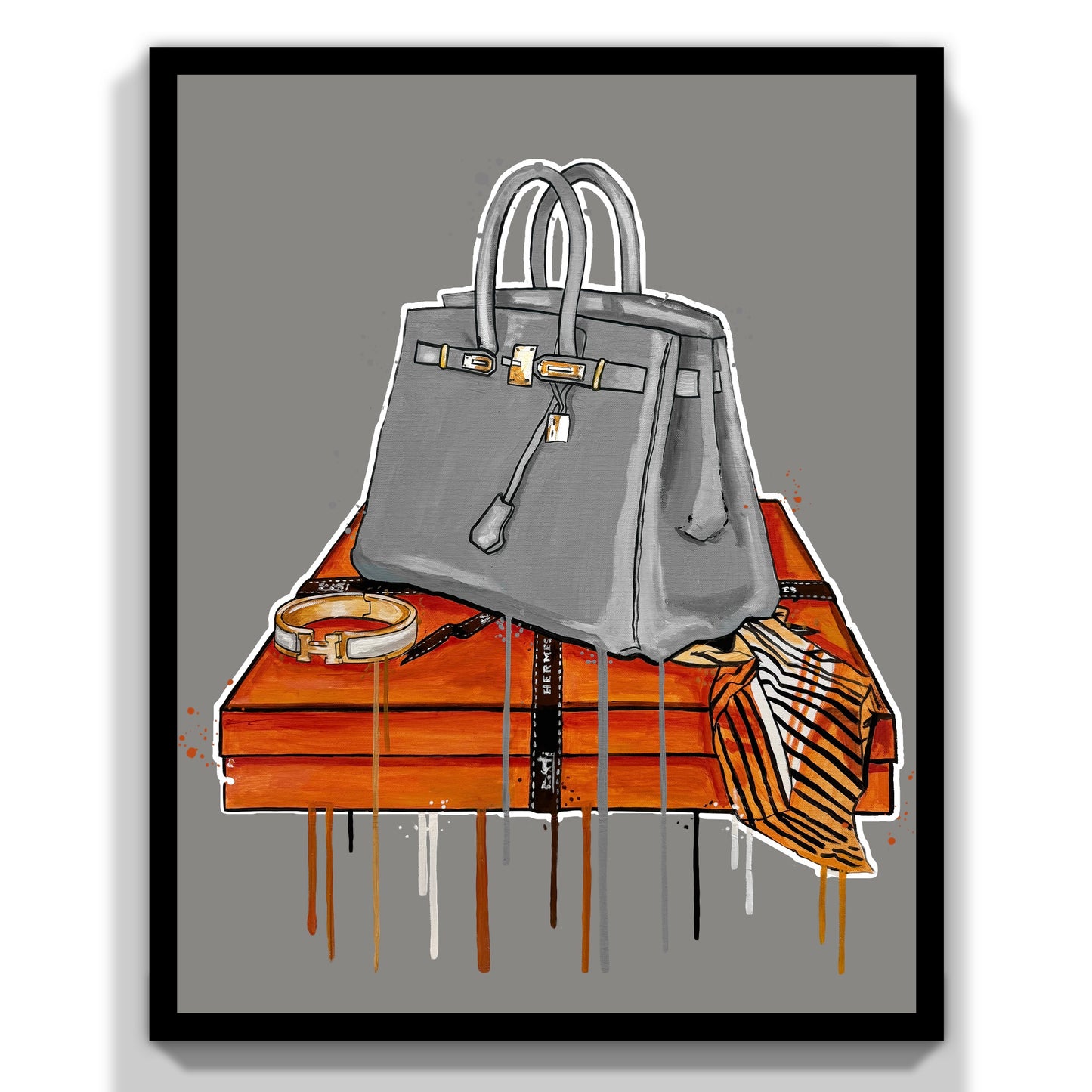 Birkin 25 Grey