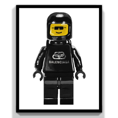 Balenciaga BB Lego Black