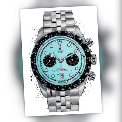Black Bay Chrono Blue