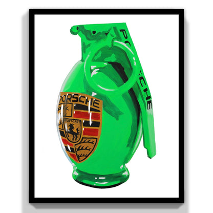 Porsche Grenade Lizard Green