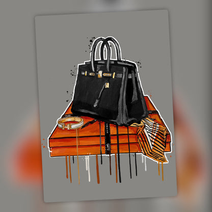 Birkin 25 Noir
