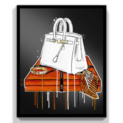 Birkin 25 White