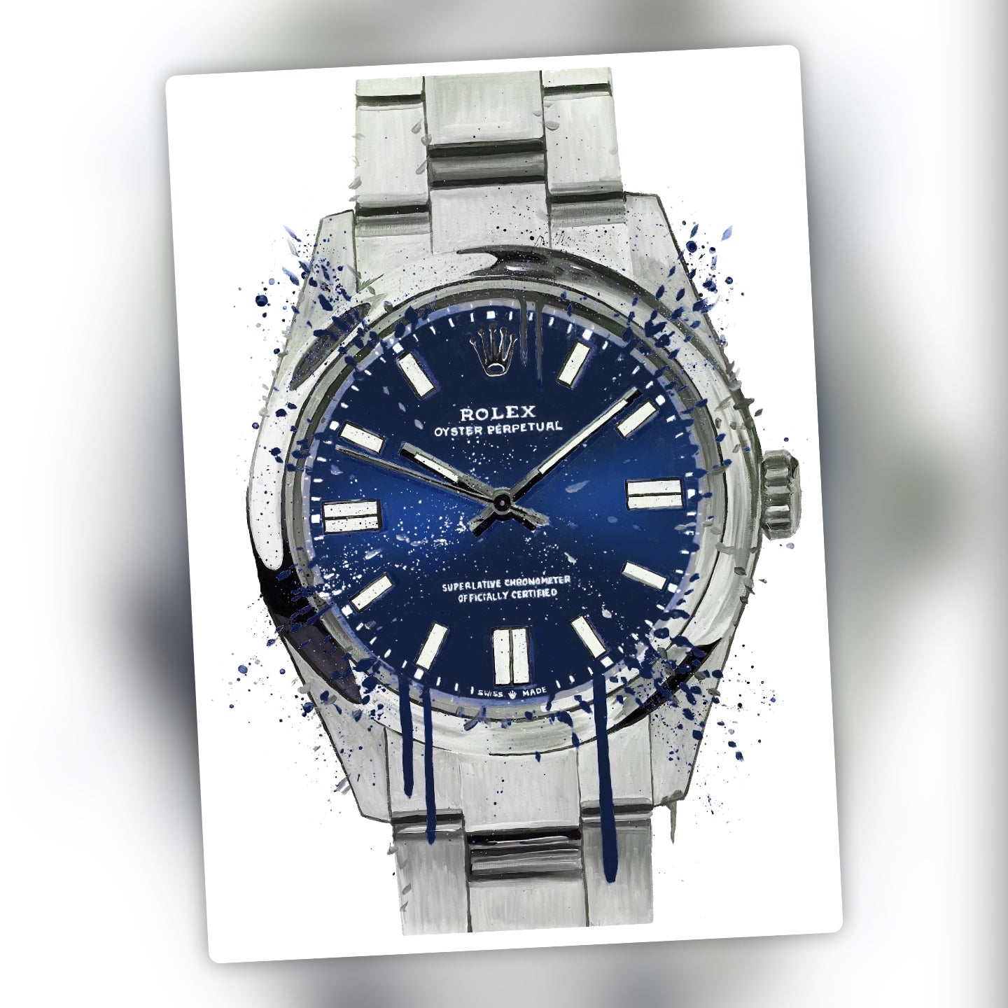 Oyster Perpetual Blue Print