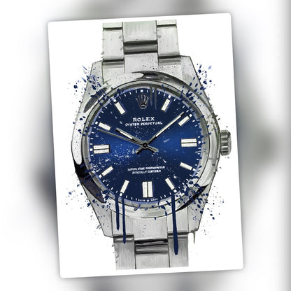 Oyster Perpetual Blue Print