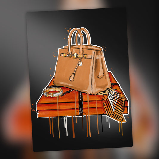 Birkin 25 Brown