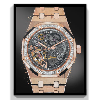 AP Skeleton Rose Diamonds (056)