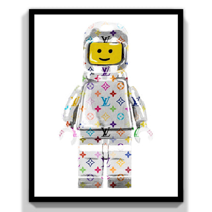 LV Rainbow Lego Grey
