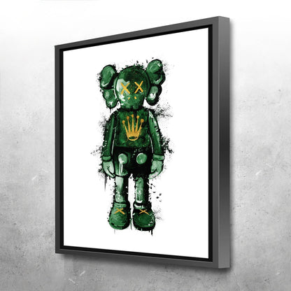KAWS Rolex Green