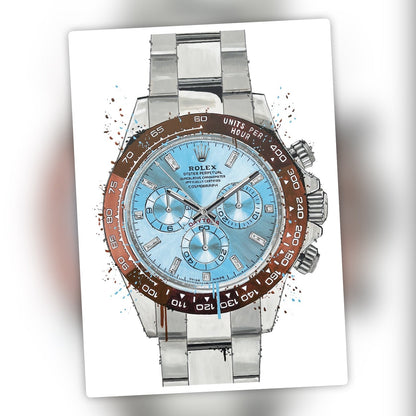Daytona Platinum Baguette