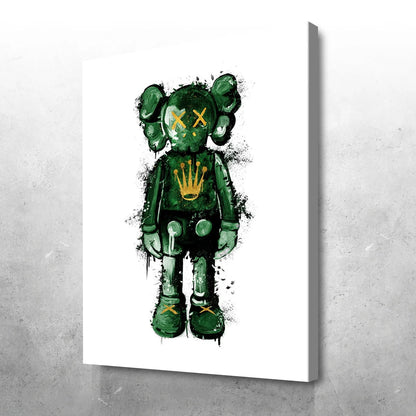 KAWS Rolex Green