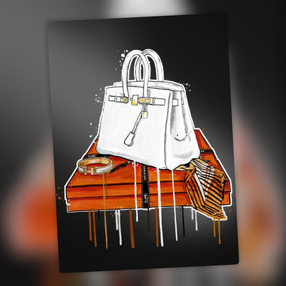 Birkin 25 White