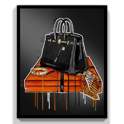 Birkin 25 Noir