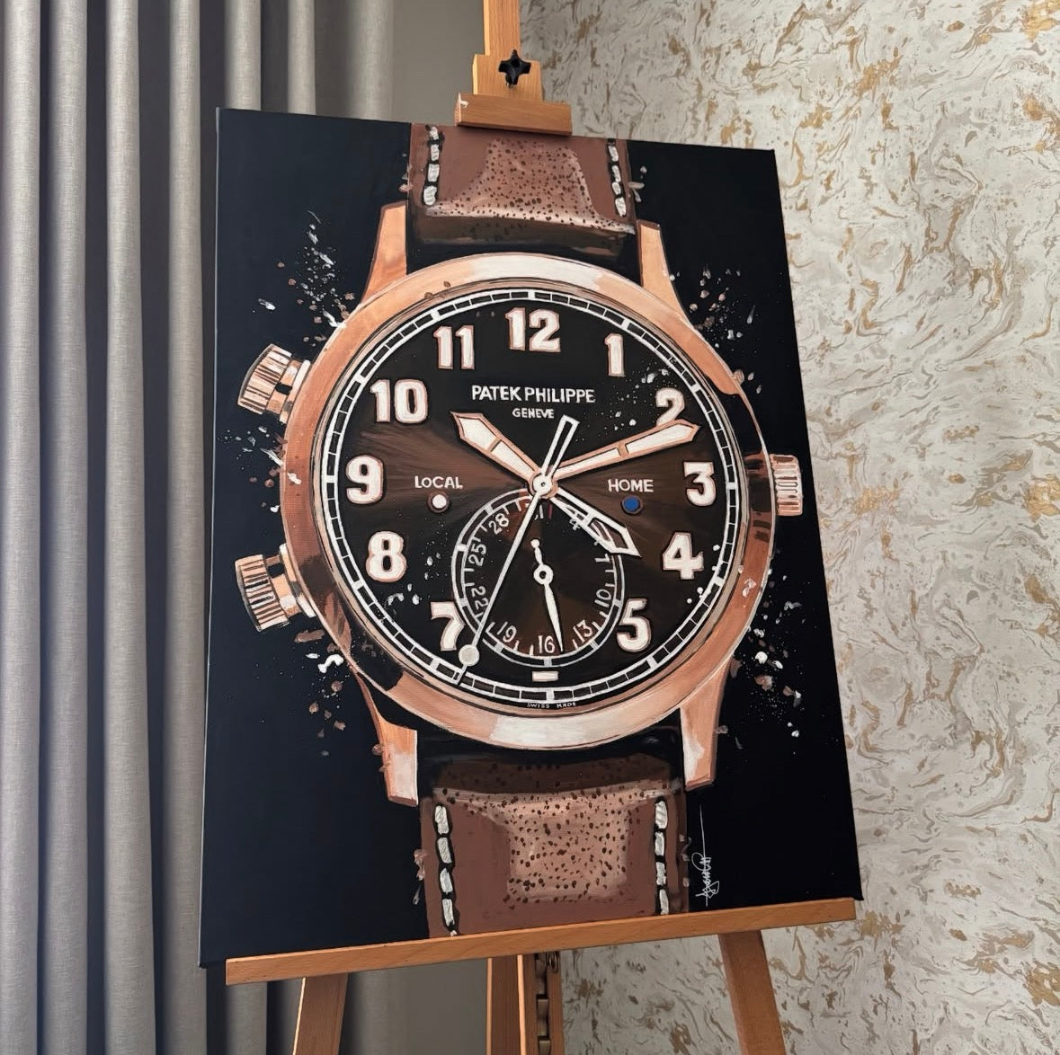 5524R Calatrava Pilot Travel Time