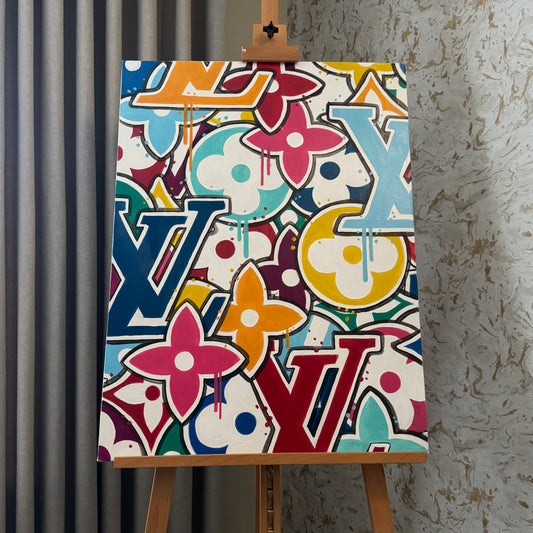 LV Pattern Original Painting