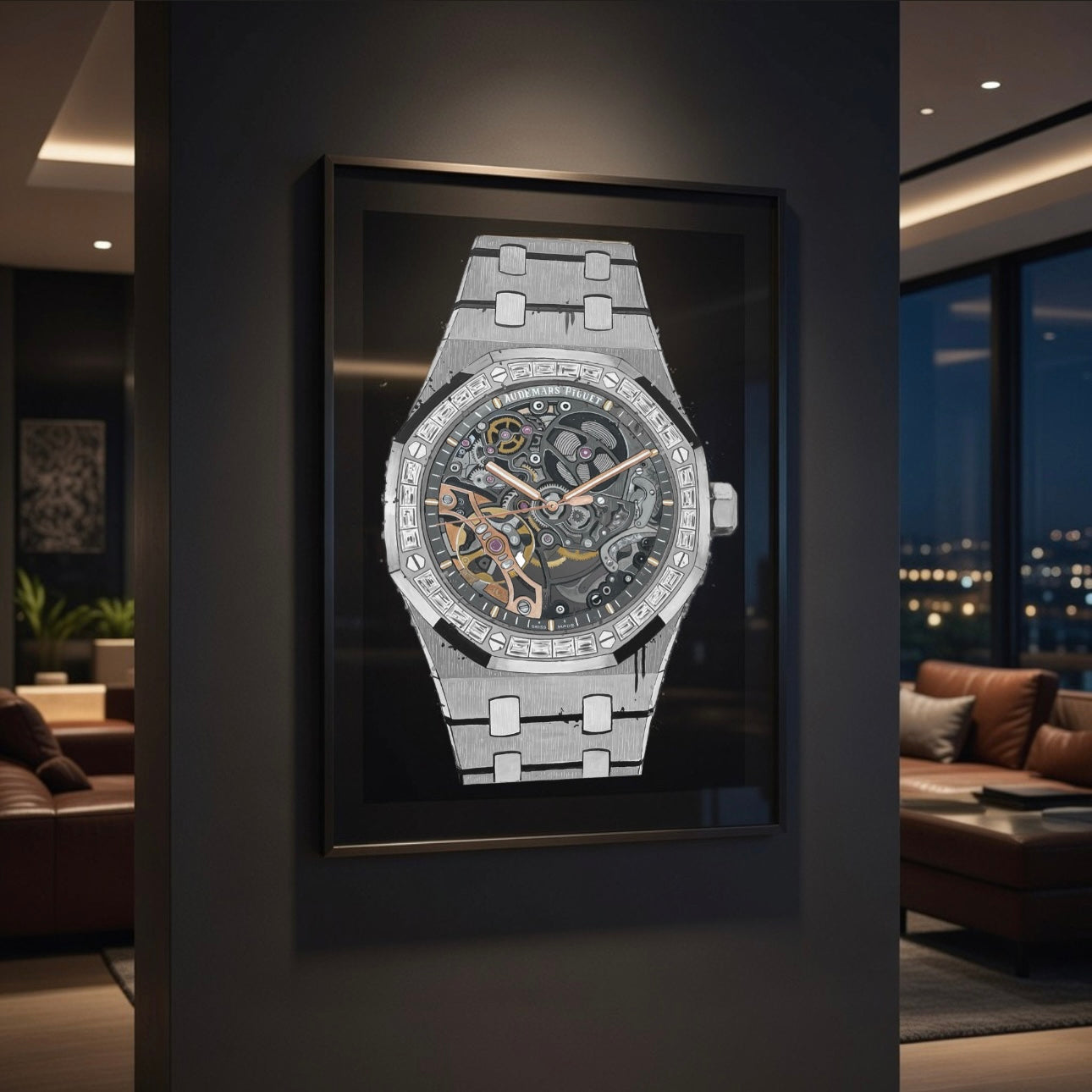 AP Steel Skeleton Diamonds