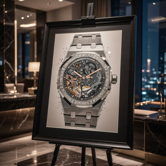 AP Steel Skeleton Diamonds