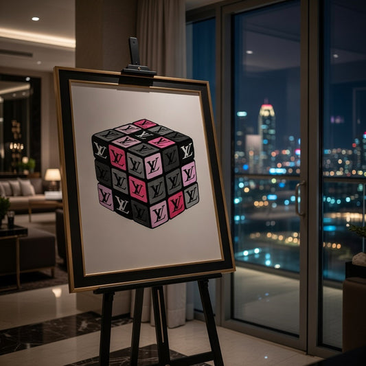 LV Pink Rubiks