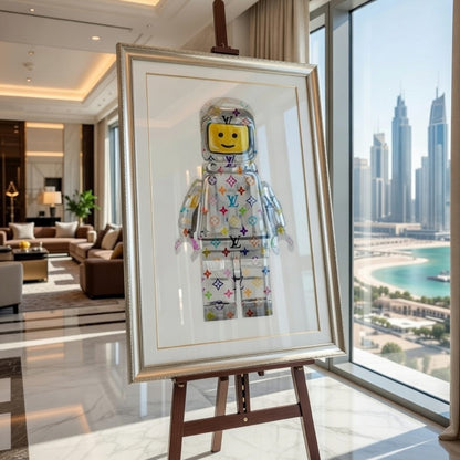 LV Rainbow Lego Grey
