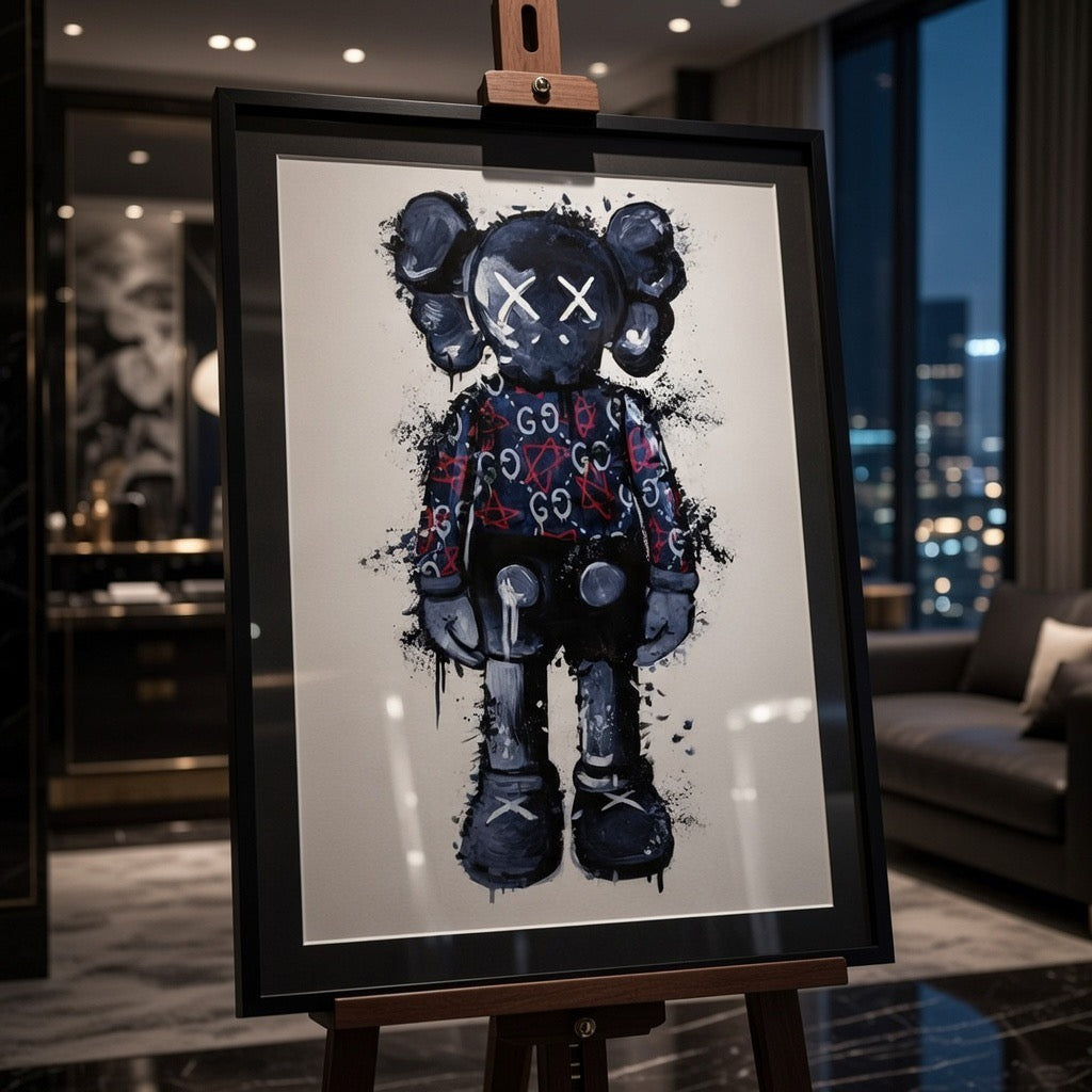 KAWS GG Star Navy