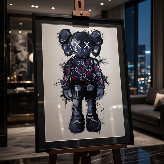 KAWS GG Star Navy