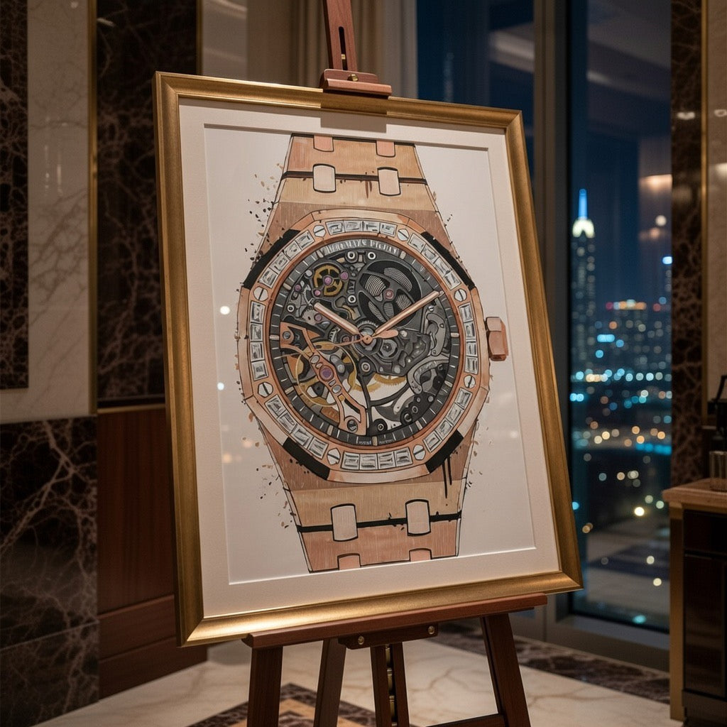 AP Rose Skeleton Diamonds