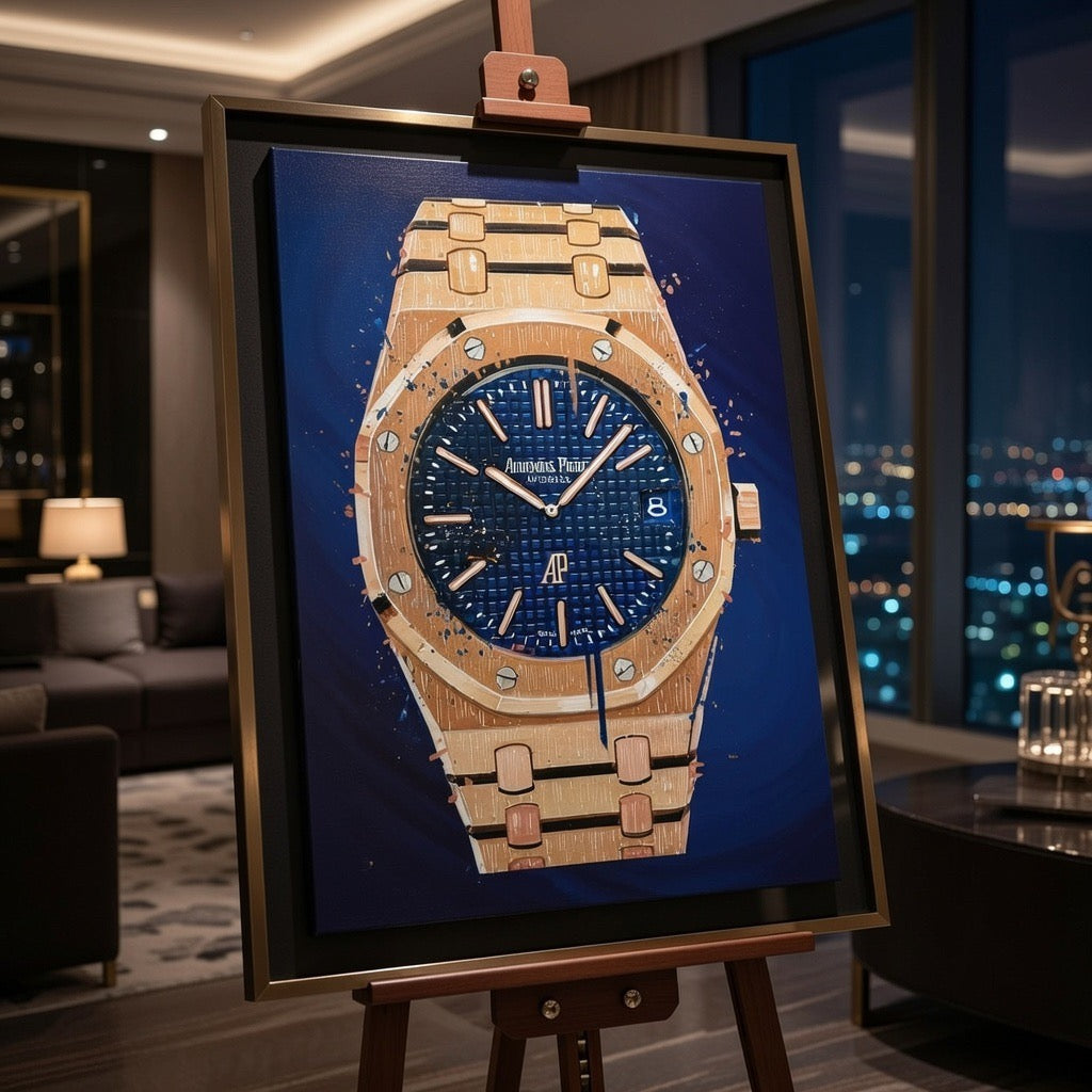 AP Royal Oak Rose Blue Special Edition