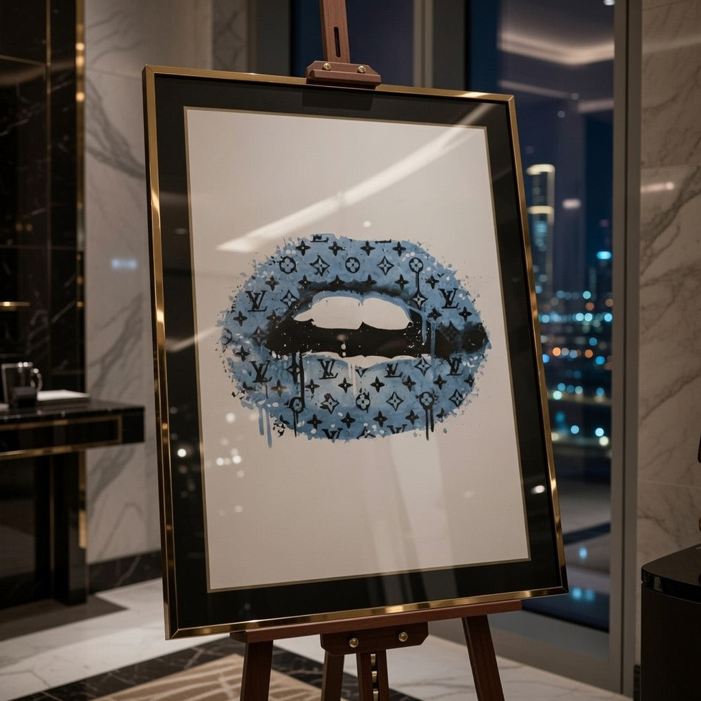 LV Lips Ice Blue