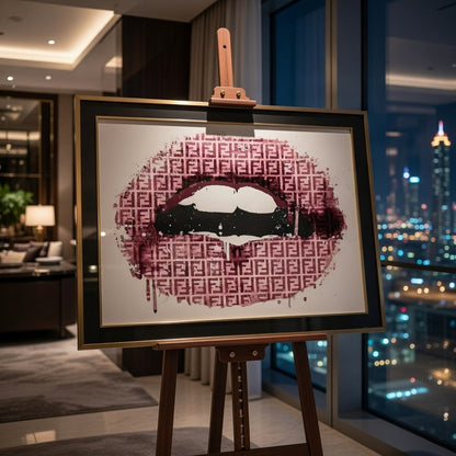 Fendi Pink Lips
