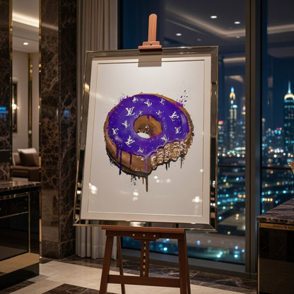 LV Donut Purple