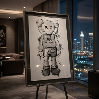 KAWS BB Grey