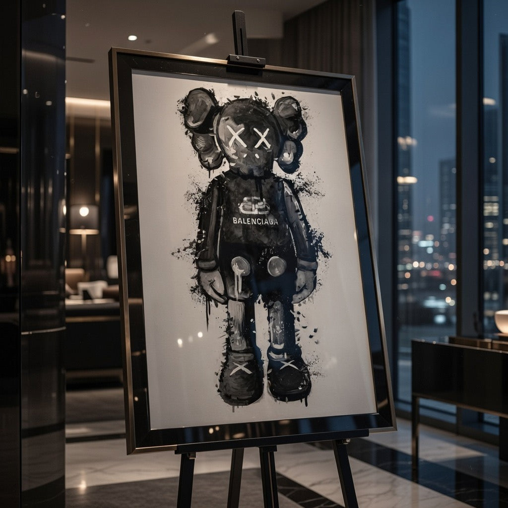 KAWS BB Black