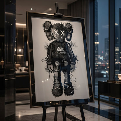 KAWS BB Black