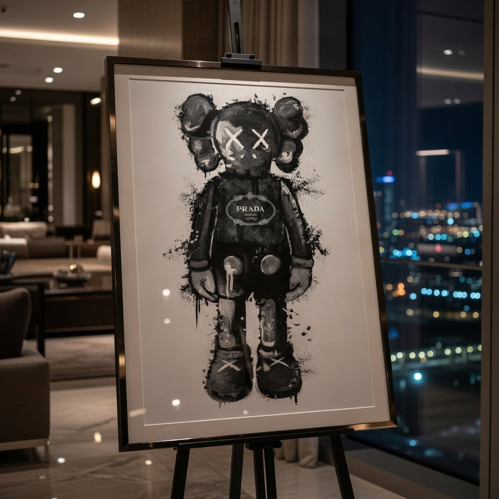 KAWS Prada Black