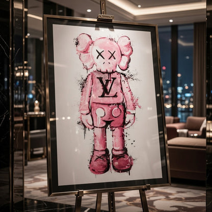KAWS LV Blush