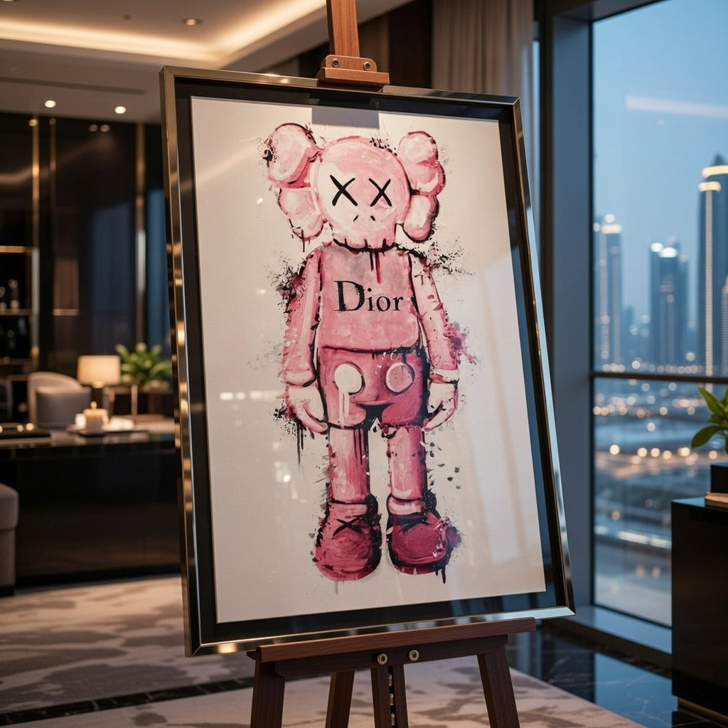 KAWS Dior Blush