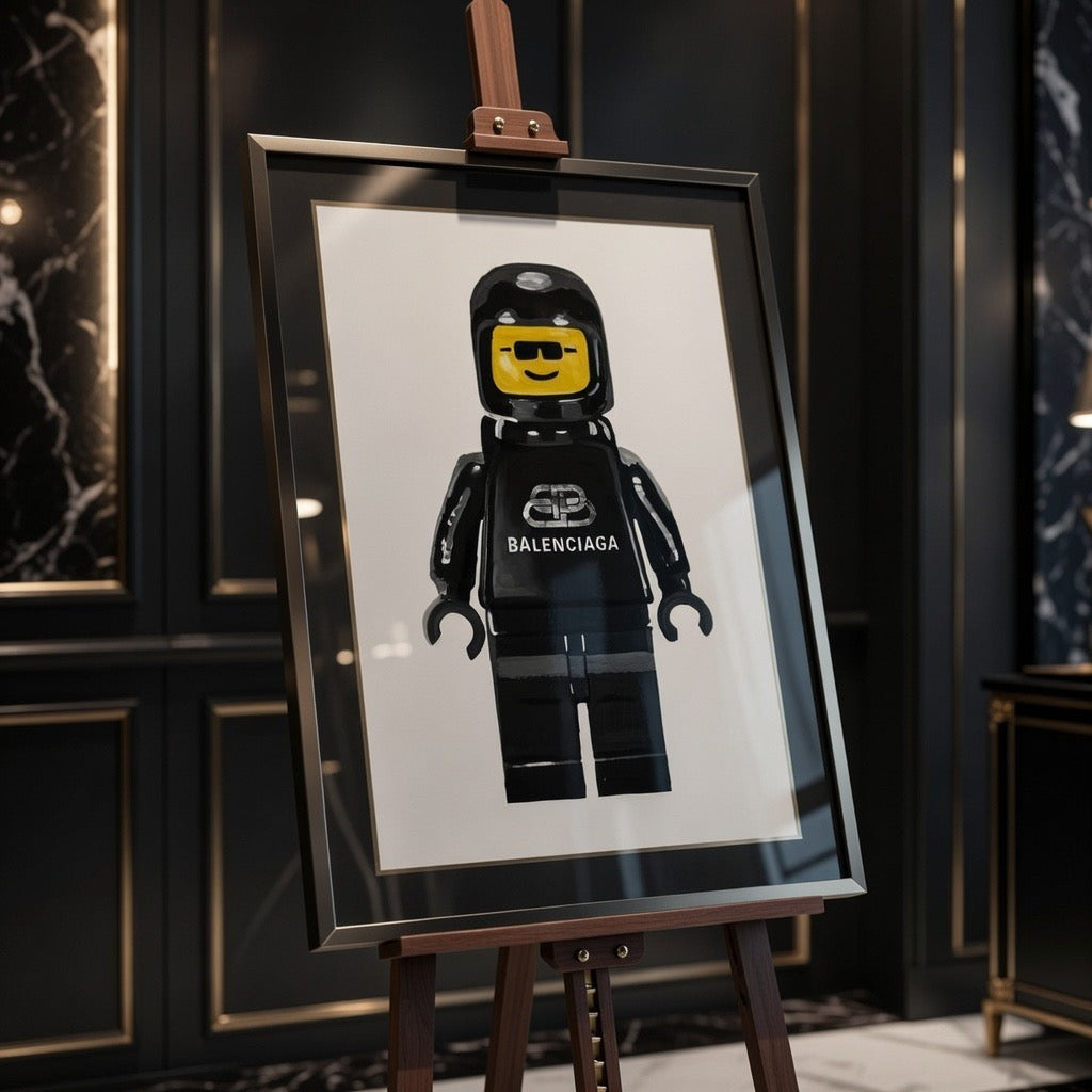 Balenciaga BB Lego Black