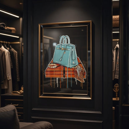 Birkin 25 Bleu Zephr