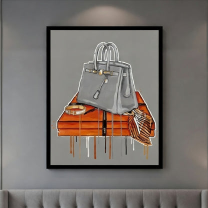 Birkin 25 Grey