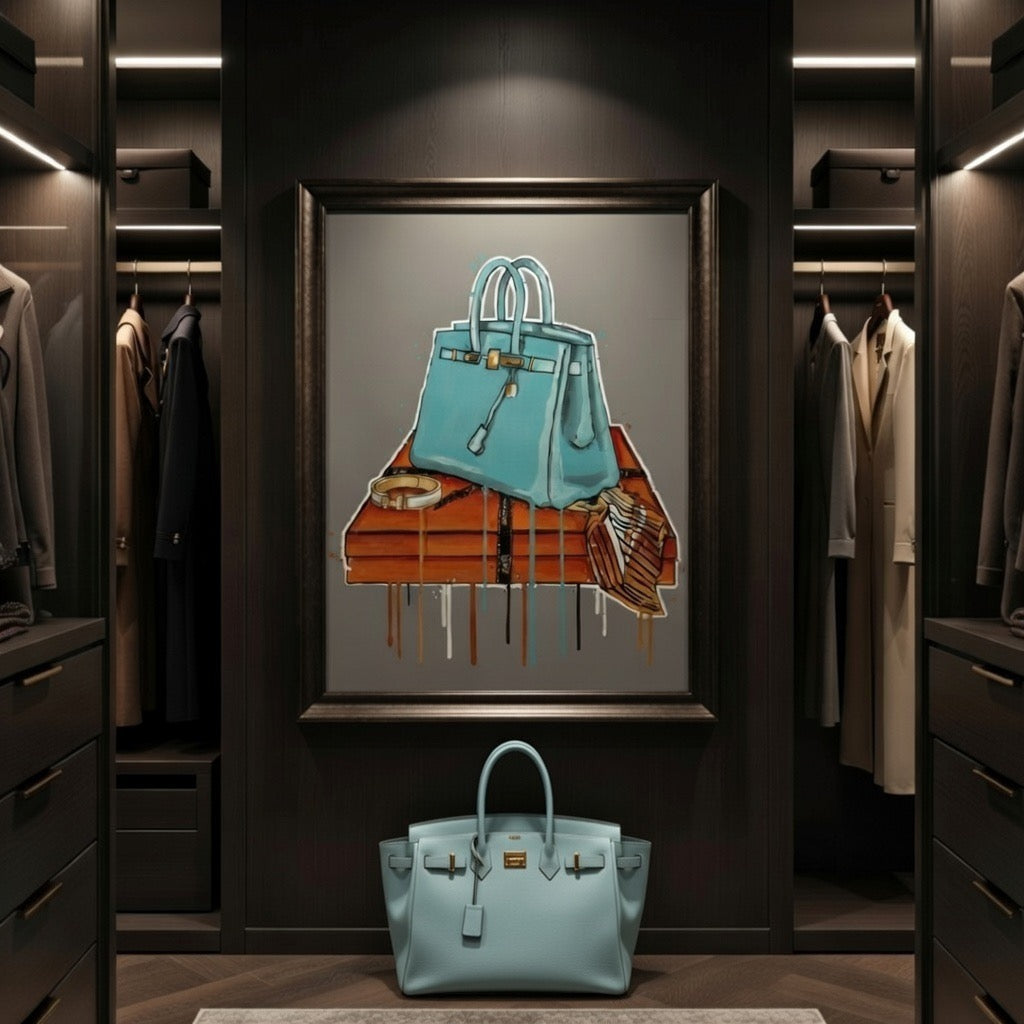 Birkin 25 Bleu Zephr